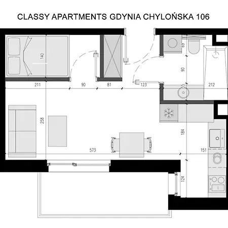 Apartament Classy - - Chylonska